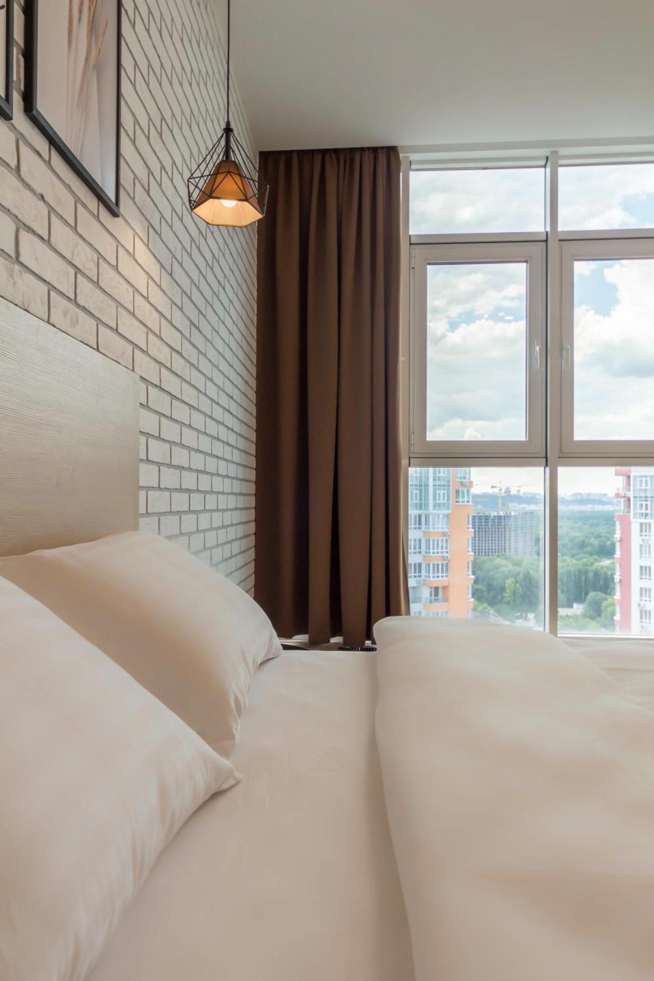 Design Apartments With Panoramic View Κίεβο Εξωτερικό φωτογραφία