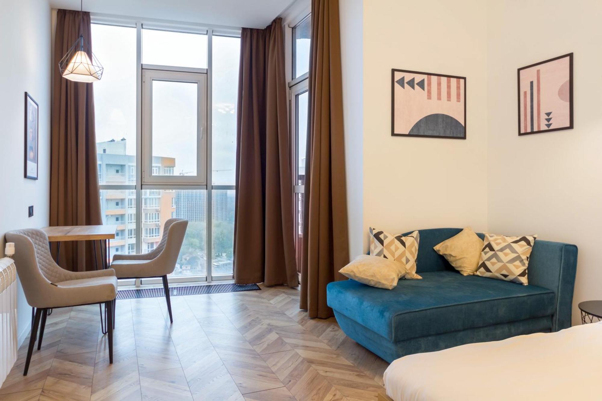 Design Apartments With Panoramic View Κίεβο Εξωτερικό φωτογραφία