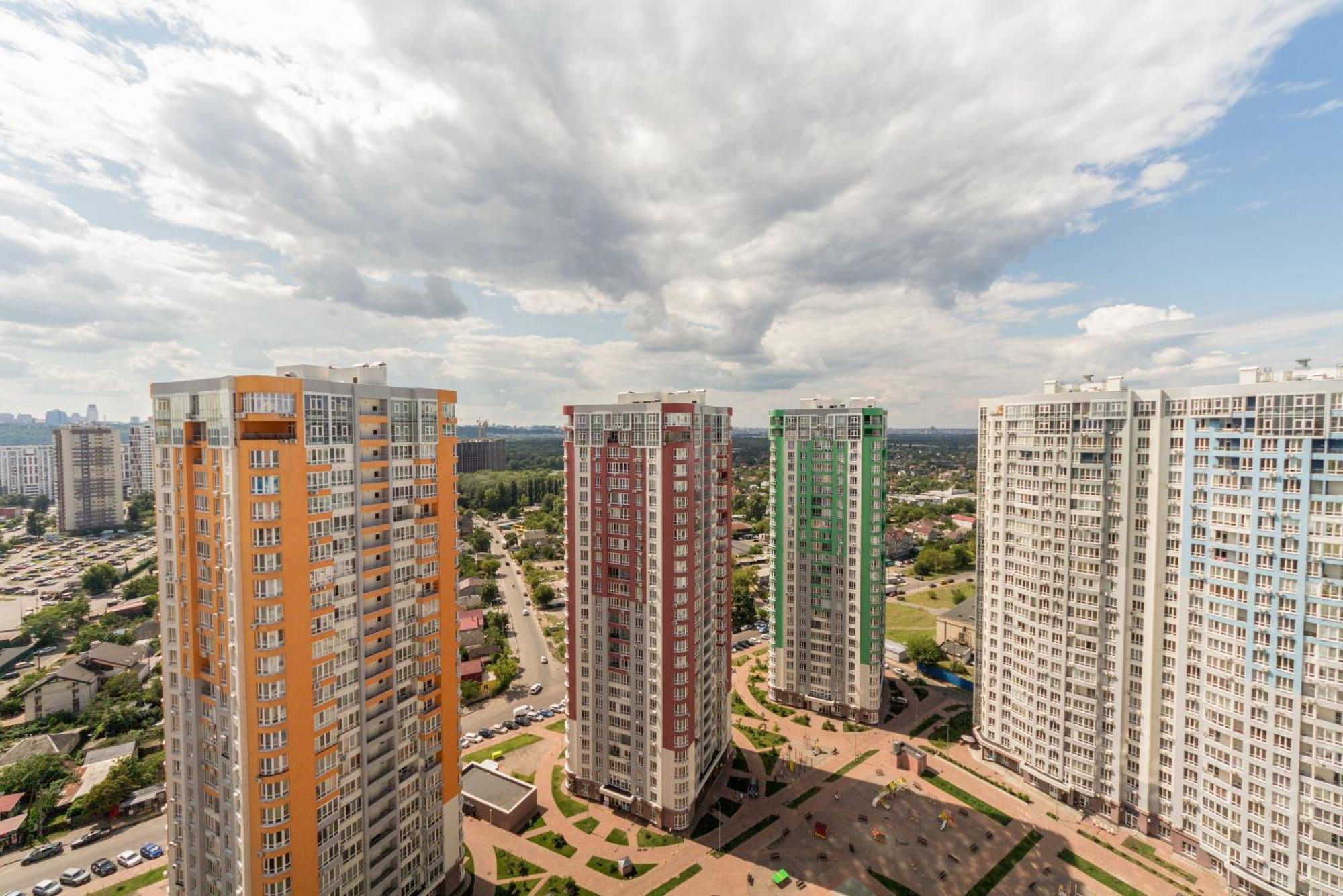Design Apartments With Panoramic View Κίεβο Εξωτερικό φωτογραφία